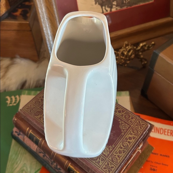 Fiesta Small White Disc Pitcher - Picture 3 of 7